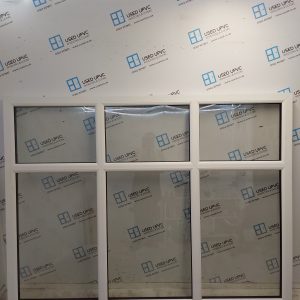 Used White Upvc Window 2185mm x 1655mm LW0058