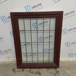 Used Rosewood Upvc Tilt And Turn Window 900mm x 1160mm LW0075