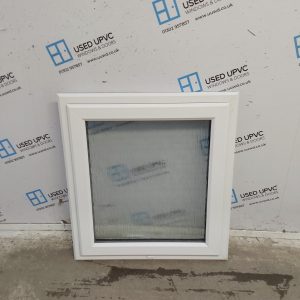 Used White Upvc Caravan Window 800mm x 875mm OBS018