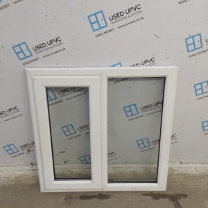 Used White Upvc Caravan Window 950mm x 950mm OBS046