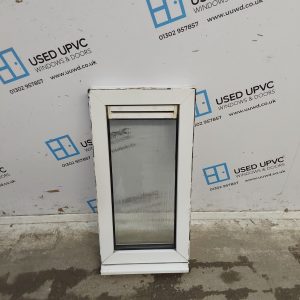 Used White Upvc Window 330mm x 675mm W0437