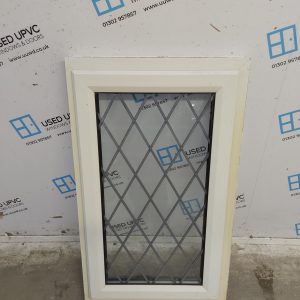 Used White Upvc Window 615mm x 1045mm SC3W115