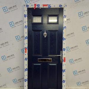 Brand New Dark Blue Composite Front Door 895mm x 2055mm ND35
