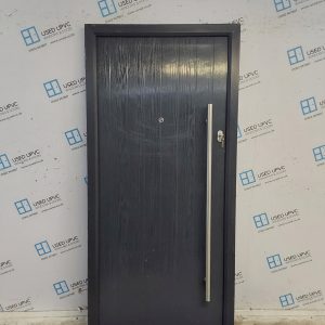 Used Anthracite Grey Composite Back Door 920mm x 2030mm C8D10