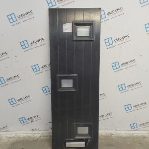 Brand New Anthracite Grey Upvc Front Door Panel 606mm x 1770mm x 28mm NDP20