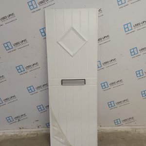 Brand New White Upvc Front Door Panel 636mm x 1789mm x 28mm NDP8
