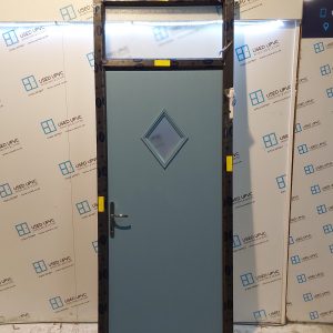Brand New Baby Blue Composite Back Door and Toplight 920mm x 2455mm ND101
