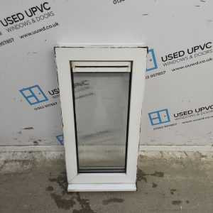 Used White Upvc Window 330mm x 675mm W0397