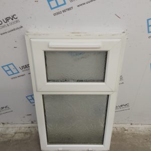 Used White Upvc Window 590mm x 1030mm (Reduce To 1010mm) C4B018