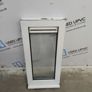 Used White Upvc Window 320mm x 680mm W0391