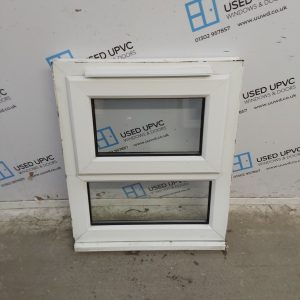 Used White Upvc Window 630mm x 760mm W0374