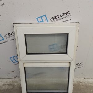 Used White Upvc Window 590mm x 895mm C3W035