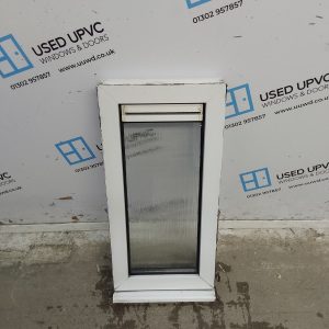 Used White Upvc Window 325mm x 685mm W0358