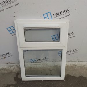 Used White Upvc Window 635mm x 895mm OBSW046