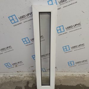Used White Upvc Window 270mm x 1205mm NWS002