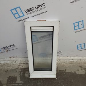 Used White Upvc Window 320mm x 675mm W0416