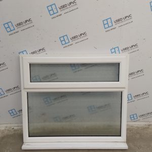Used White Upvc Window 1215mm x 1070mm OBS046