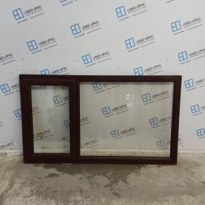 Used Rosewood Upvc Window 1790mm x 1030mm SC7W16