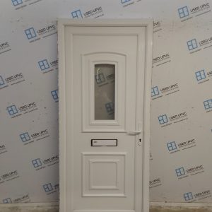 Used White Upvc Front Door 935mm x 2090mm C6056