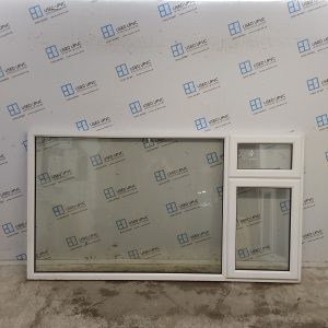 Used White Upvc Window 2390mm x 1310mm LW0032