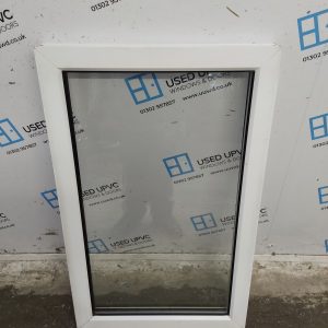 Used White Upvc Window 645mm x 1050mm OBSW031