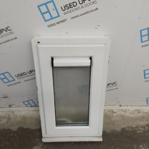 Used White Upvc Window 450mm x 770mm W0417