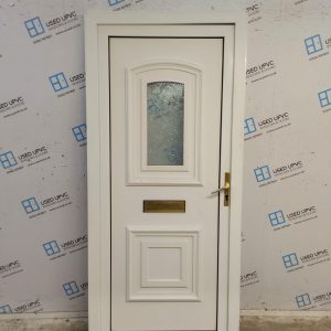 Used White Upvc Front Door 925mm x 2040mm SC2D059