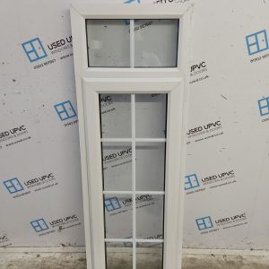 Used White Upvc Window 530mm x 1540mm C3W034