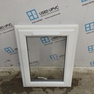Used White Upvc Caravan Window 640mm x 840mm SC5007