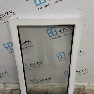 Used White Upvc Window 640mm x 1045mm SC4017