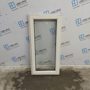 Used White Upvc Window 580mm x 1210mm SC4026