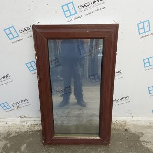 Used Woodgrain Upvc Window 645mm x 1120mm SC2004