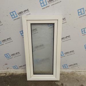Used White Upvc Tilt And Turn Window 620mm x 1200mm SC2010