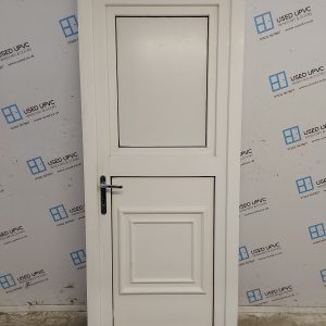 Used White Upvc Stable Door 845mm x 2060mm 0008