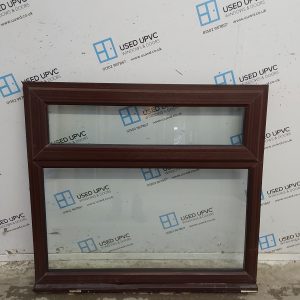 Used Woodgrain Upvc Window 1150mm x 1055mm OBS019