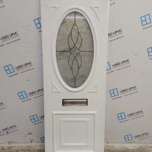 Used White Upvc Front Door Panel 647mm x 1821mm x 24mm 24UFDP027