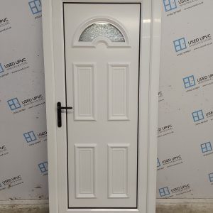 Used White Upvc Back Door 890mm x 2000mm C7D068
