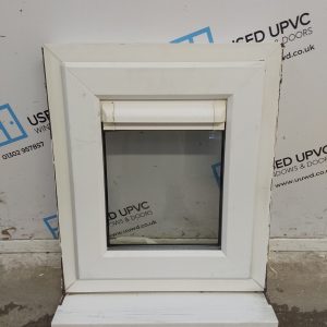 Used White Upvc Window 500mm x 610mm W0232