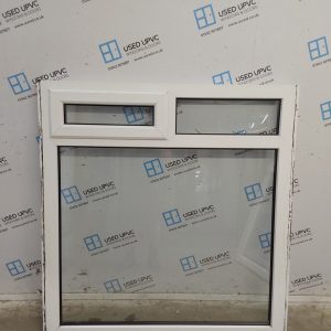 Used White Upvc Window 1320mm x 1370mm (Reduce To 1290mm) SC6W03