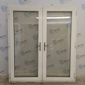 Used White Upvc French Doors 1795mm x 2040mm EA10