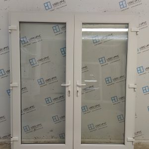 Used White Upvc French Doors 1805mm x 2040mm EA19
