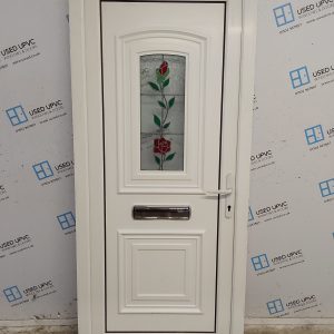 Used White Upvc Front Door 910mm x 2035mm C1UD70