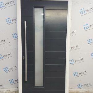 Used Anthracite Grey Composite Door 1055mm x 2105mm 0768