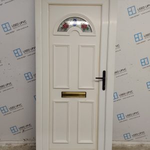 Used White Upvc Front Door 935mm x 2050mm UD129