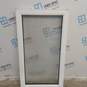 Used White Upvc Window 660mm x 1180mm USW035