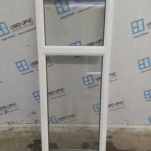 Used White Upvc Window 535mm x 1320mm C3094