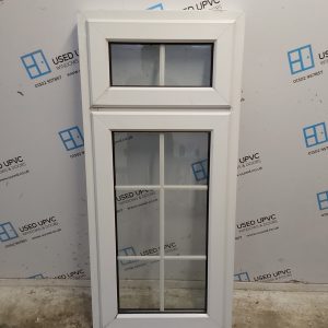 Used White Upvc Window 605mm x 1330mm NWS050