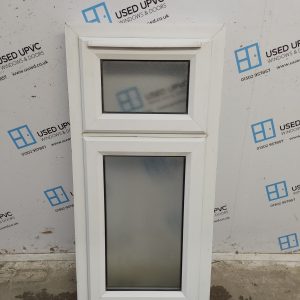 Used White Upvc Window 570mm x 1200mm C2B033