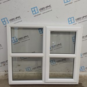 Used White Upvc Window 1190mm x 1010mm OBS035