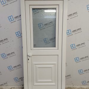 Used White Upvc Stable Door 845mm x 2045mm 0464